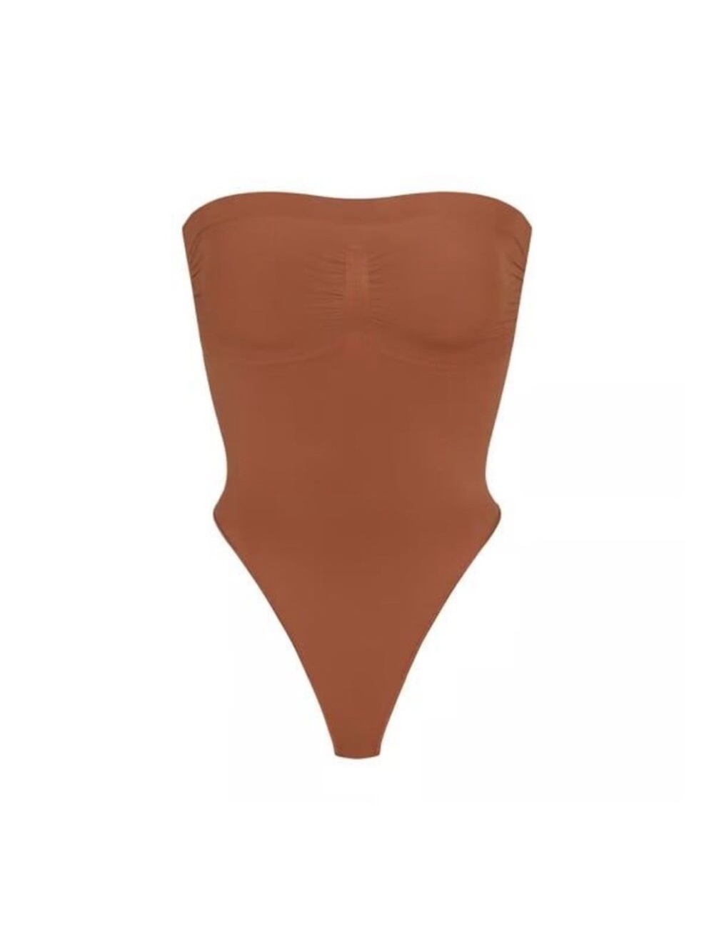 SKIMS SEAMLESS SCULPT STRAPLESS BODYSUIT IN BRONZE size S NWOT